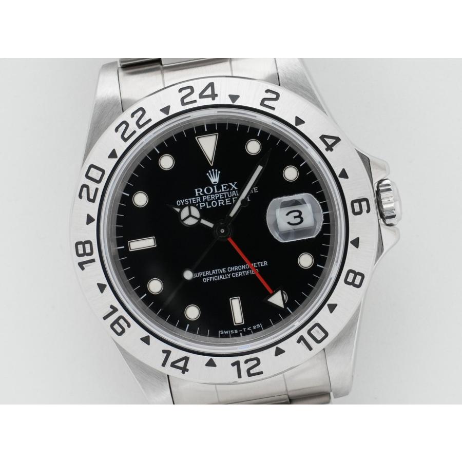 ロレックス エクスプローラーII Ref.16570 ステンレススチール ブラック文字盤 オイスターブレスレット | エクスプローラーII | 02