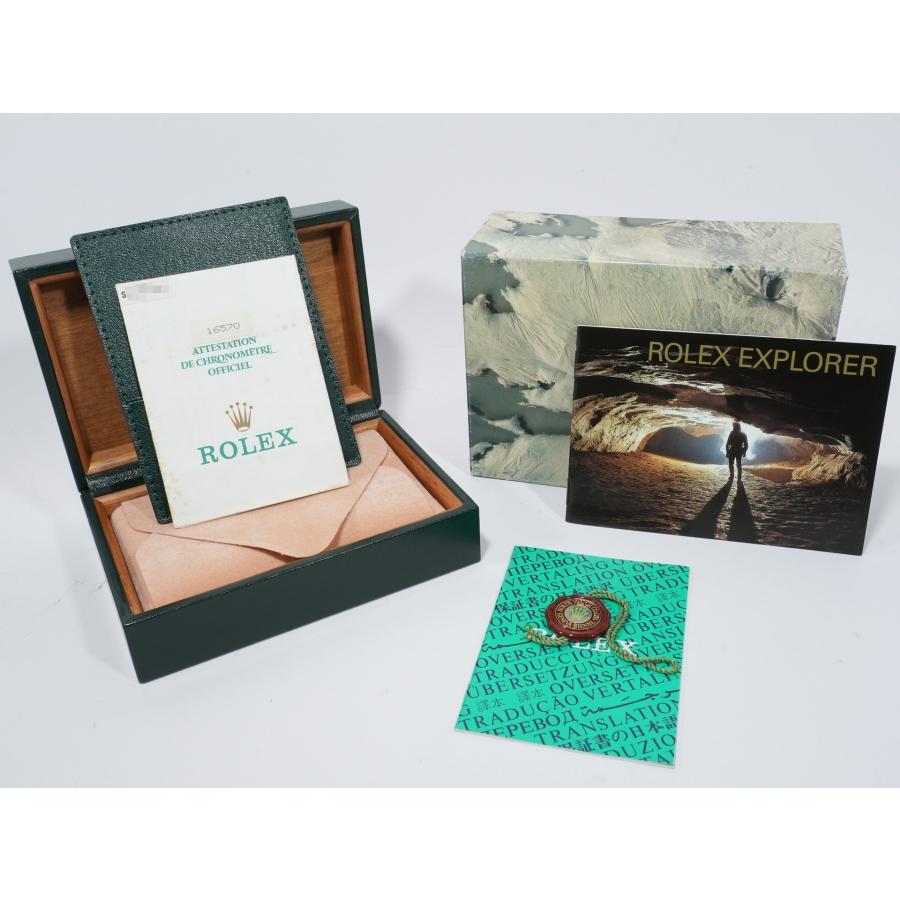 ロレックス エクスプローラーII Ref.16570 ステンレススチール ブラック文字盤 オイスターブレスレット | エクスプローラーII | 09