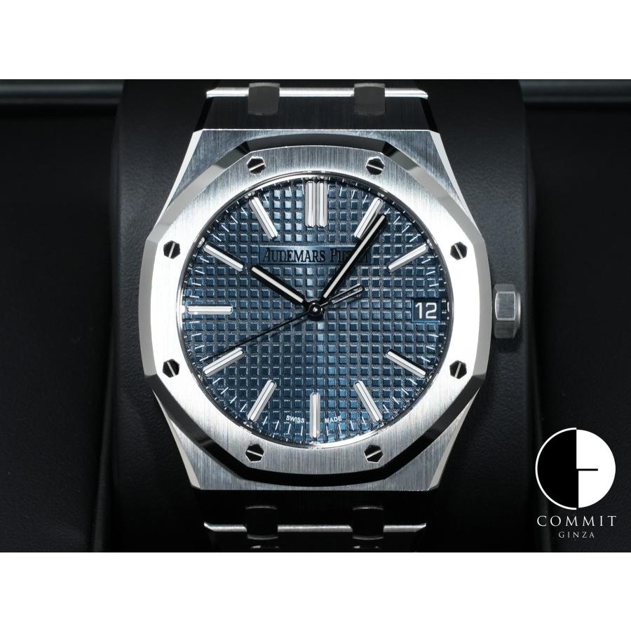 オーデマピゲ ロイヤルオーク 50周年記念 Ref.15510ST.OO.1320ST.01 ステンレススチール ブルー文字盤 | ロイヤルオーク
