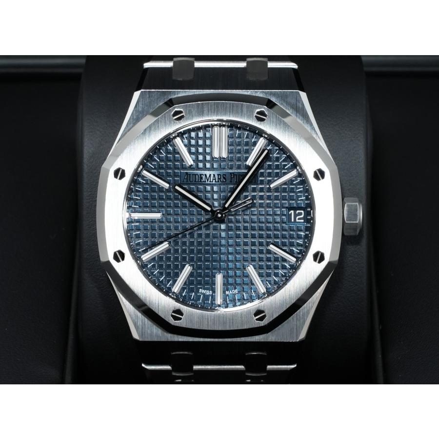 オーデマピゲ ロイヤルオーク 50周年記念 Ref.15510ST.OO.1320ST.01 ステンレススチール ブルー文字盤 | ロイヤルオーク | 01