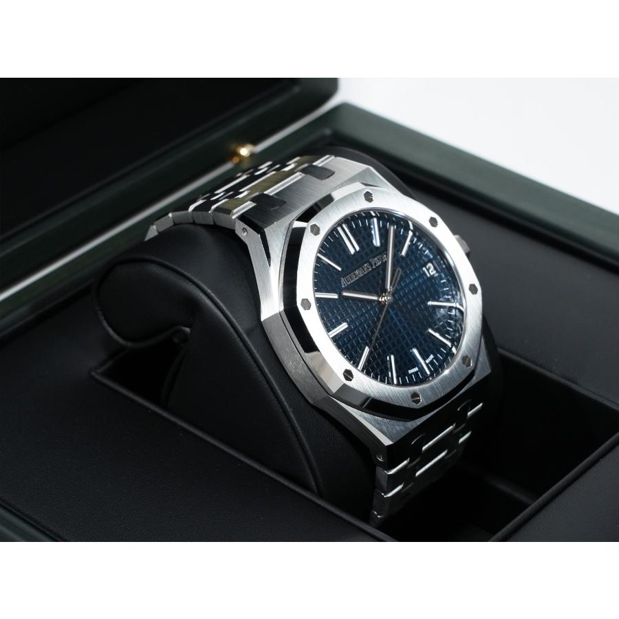 オーデマピゲ ロイヤルオーク 50周年記念 Ref.15510ST.OO.1320ST.01 ステンレススチール ブルー文字盤 | ロイヤルオーク | 04