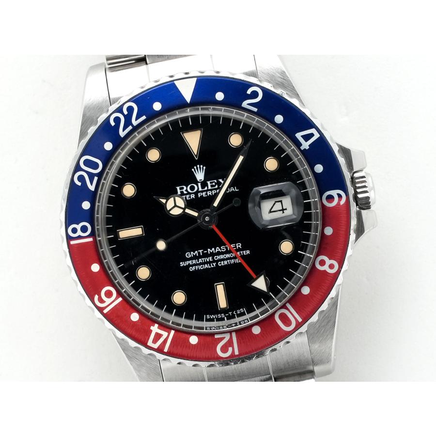 ロレックス GMTマスター Ref.16750 ステンレススチール ブラック文字盤 オイスターブレスレット | GMTマスター | 02