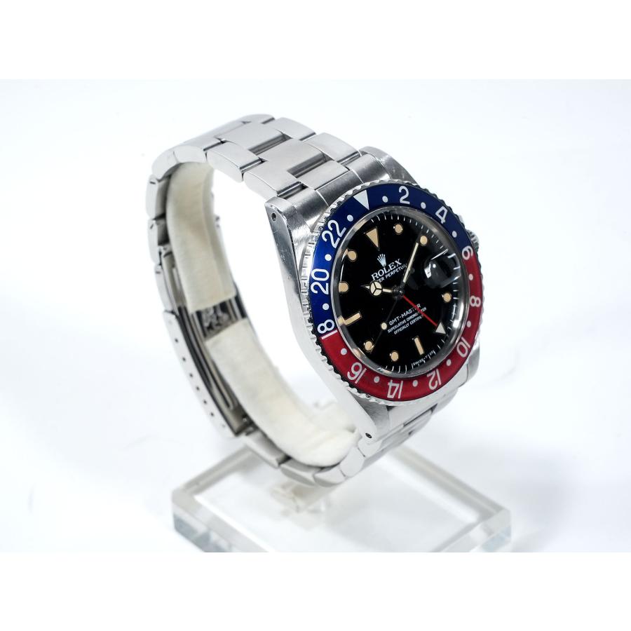 ロレックス GMTマスター Ref.16750 ステンレススチール ブラック文字盤 オイスターブレスレット | GMTマスター | 04