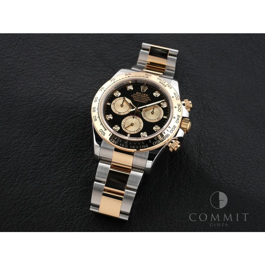 ロレックス デイトナ Ref.126503G SS/YG ブラックxゴールデンx8Pダイヤ文字盤 | コスモグラフ デイトナ | 10