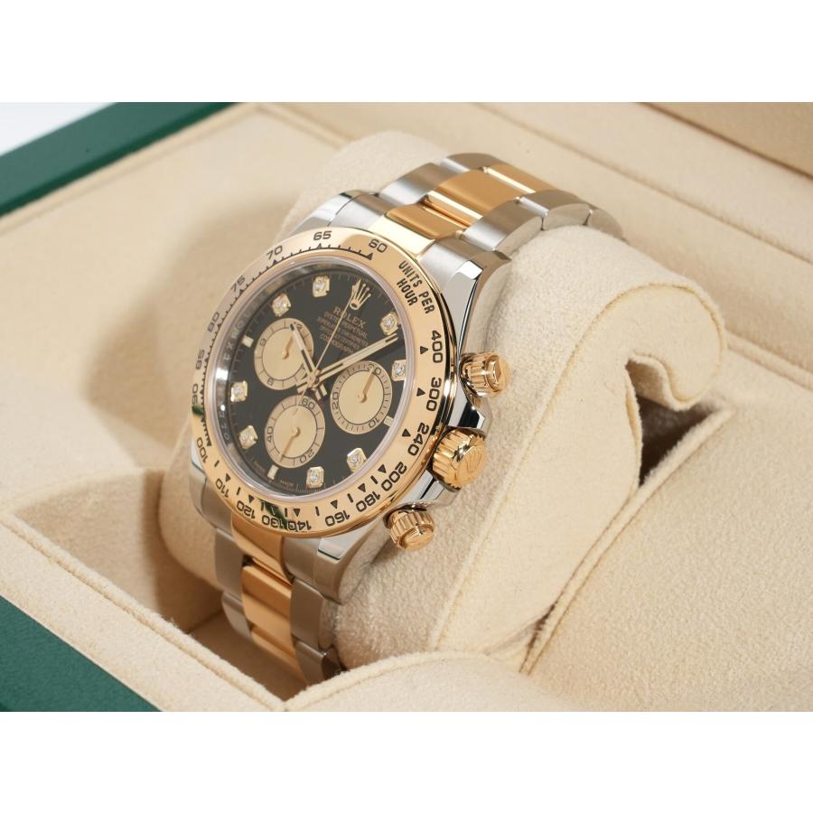 ロレックス デイトナ Ref.126503G SS/YG ブラックxゴールデンx8Pダイヤ文字盤 | コスモグラフ デイトナ | 03