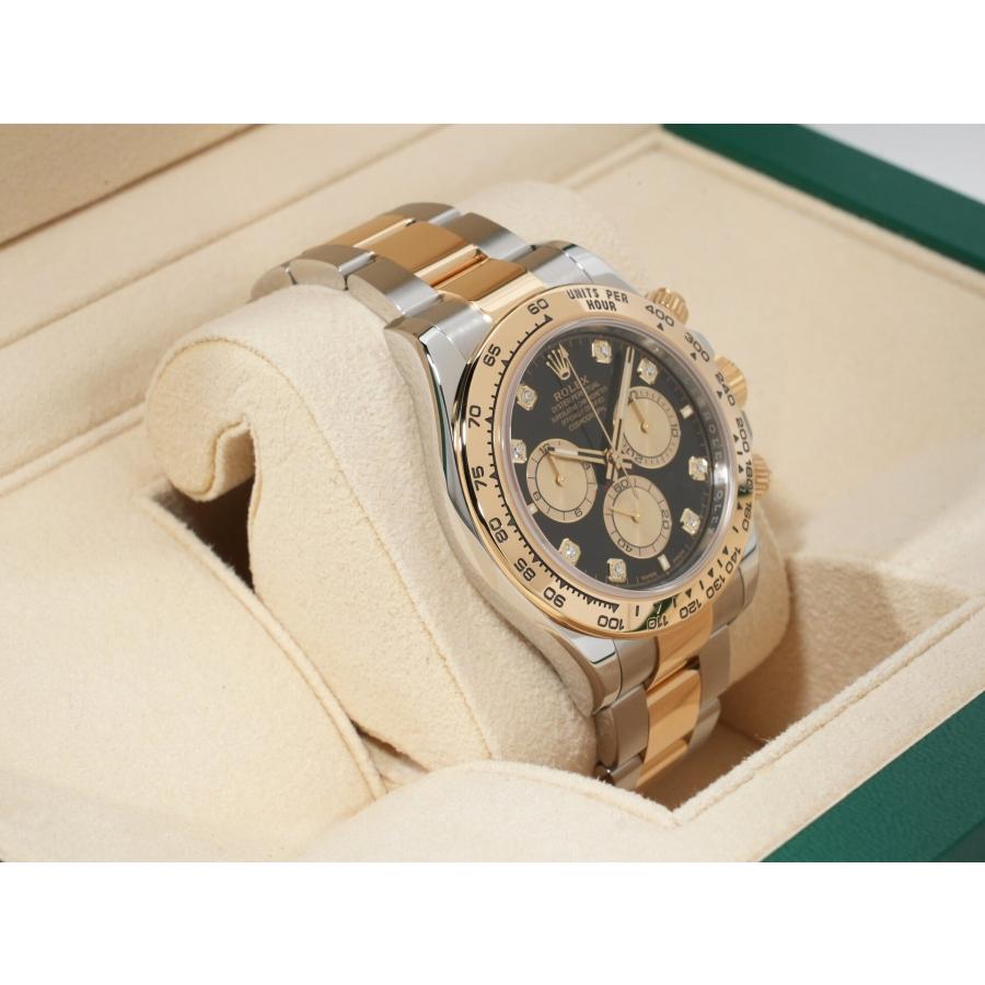 ロレックス デイトナ Ref.126503G SS/YG ブラックxゴールデンx8Pダイヤ文字盤 | コスモグラフ デイトナ | 04