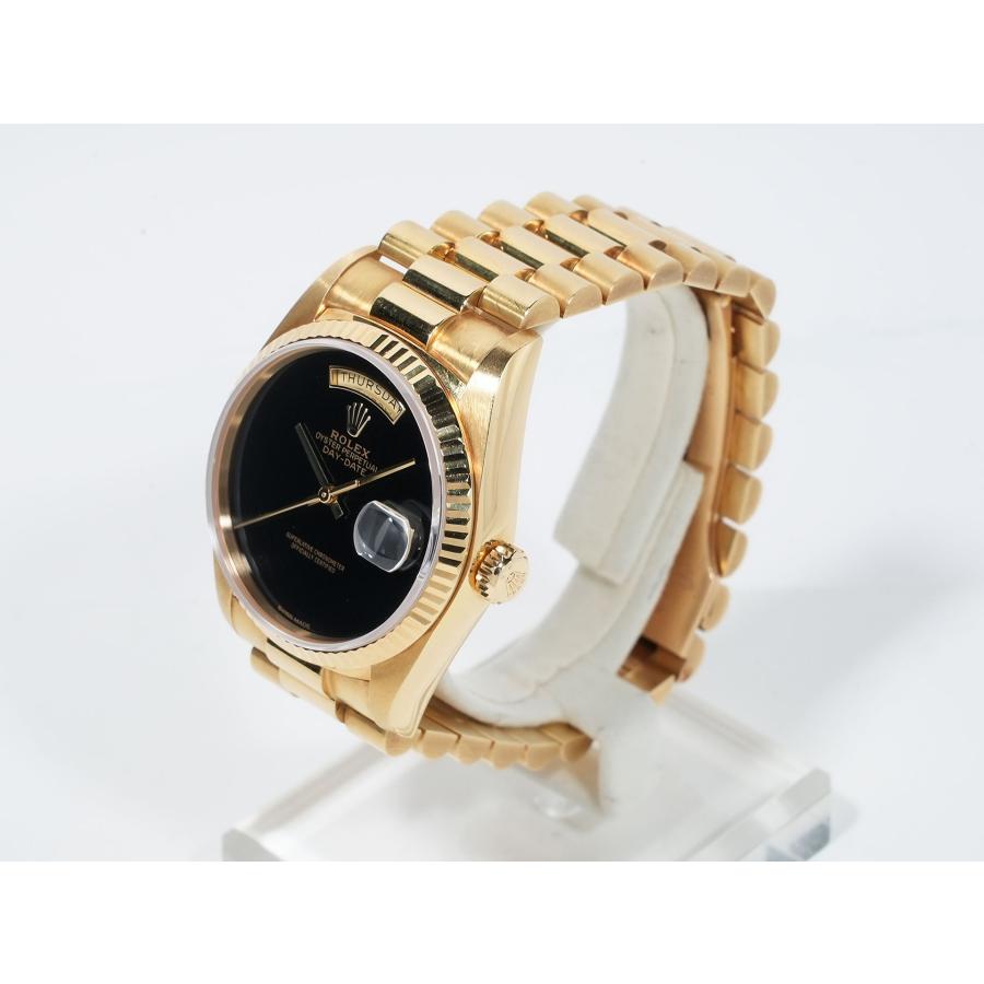 ロレックス デイデイト36 Ref.18038 イエローゴールド オニキス文字盤 | デイデイト | 03