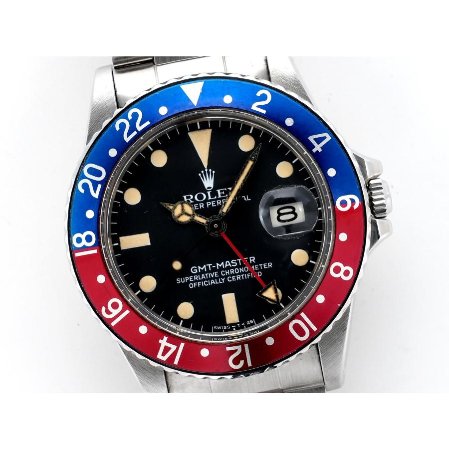 ロレックス GMTマスター Ref.16750 ステンレススチール ブラック文字盤 オイスターブレスレット | GMTマスター | 02