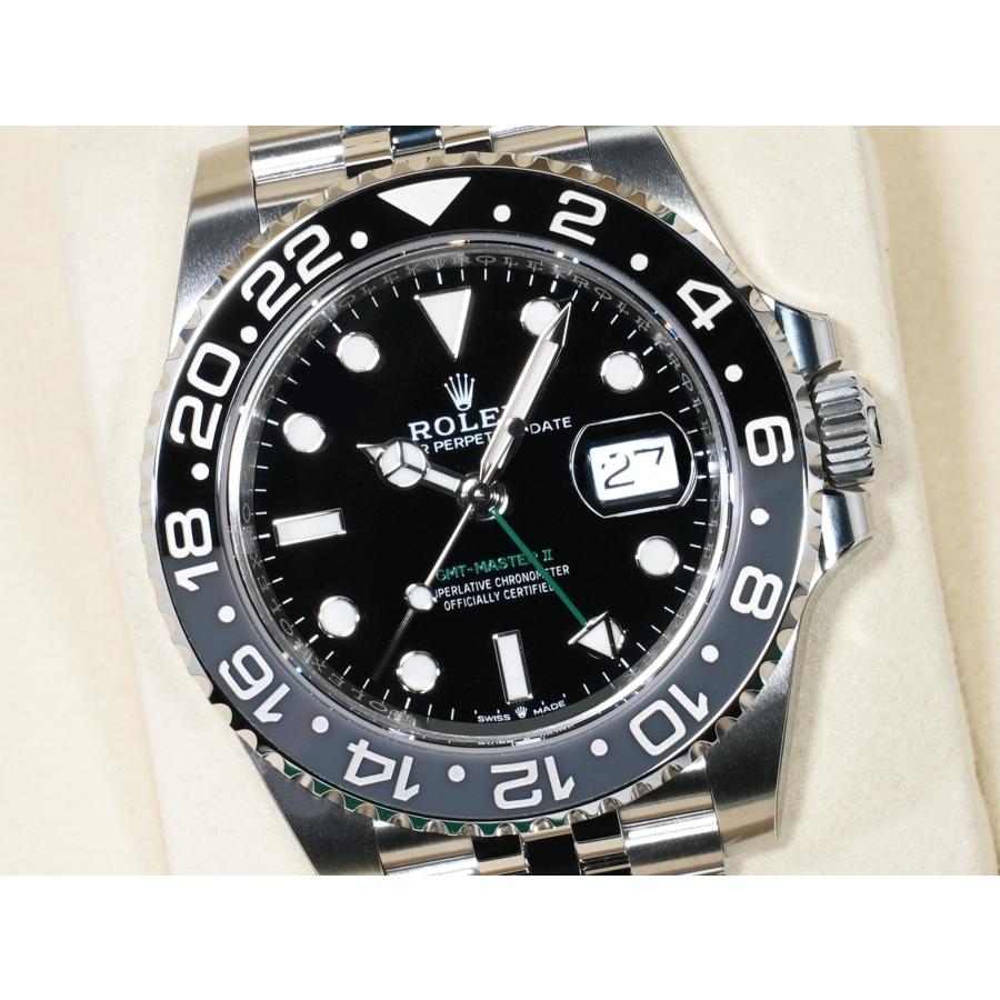 ロレックス GMTマスターII Ref.126710GRNR ステンレススチール ブラック文字盤 ジュビリーブレスレット | GMTマスター | 02