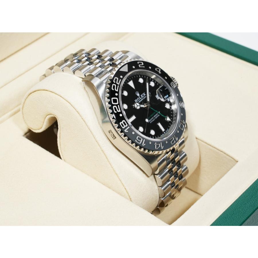 ロレックス GMTマスターII Ref.126710GRNR ステンレススチール ブラック文字盤 ジュビリーブレスレット | GMTマスター | 04