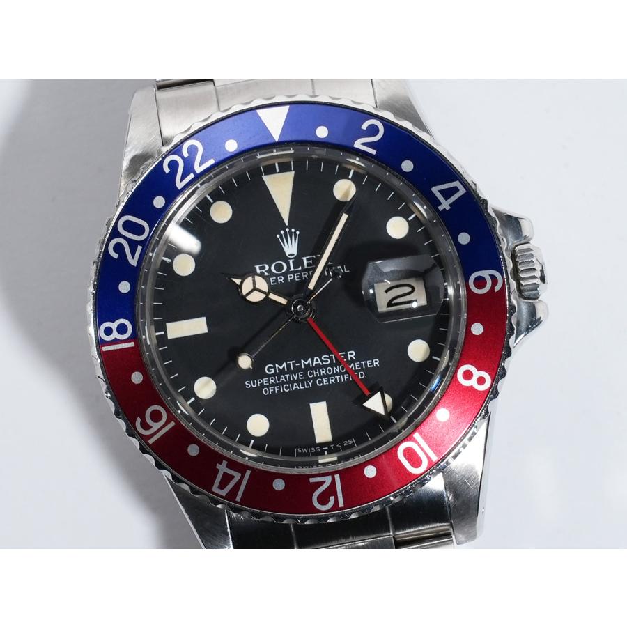 ロレックス GMTマスター Ref.16750 SS ブラック文字盤 | GMTマスター | 02