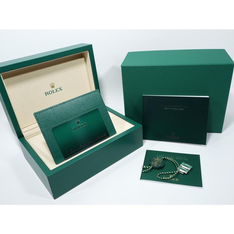 ロレックス スカイドゥエラー Ref.336934 ステンレススチール/ホワイトゴールド ミントグリーン文字盤 オイスターブレスレット | スカイドゥエラー | 09