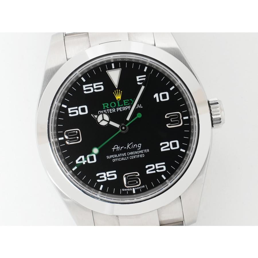 ロレックス エアキング Ref.116900 ステンレススチール ブラック文字盤 オイスターブレスレット | エアキング | 02