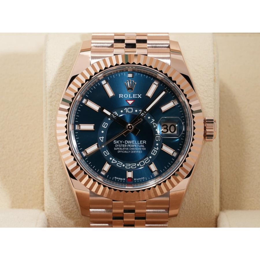 ロレックス スカイドゥエラー Ref.336935 18KERG ブルーグリーン文字盤 ジュビリーブレスレット | スカイドゥエラー | 01