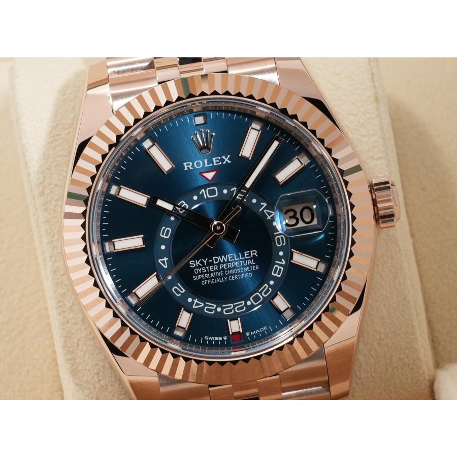 ロレックス スカイドゥエラー Ref.336935 18KERG ブルーグリーン文字盤 ジュビリーブレスレット | スカイドゥエラー | 02