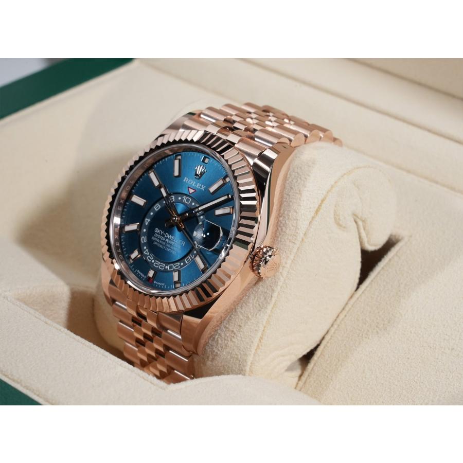 ロレックス スカイドゥエラー Ref.336935 18KERG ブルーグリーン文字盤 ジュビリーブレスレット | スカイドゥエラー | 03