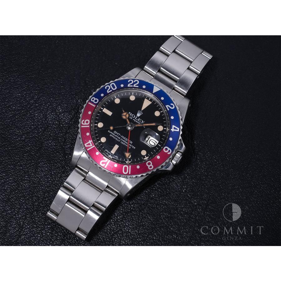 ロレックス GMTマスター Ref.1675 SS ブラック文字盤 | GMTマスター | 10