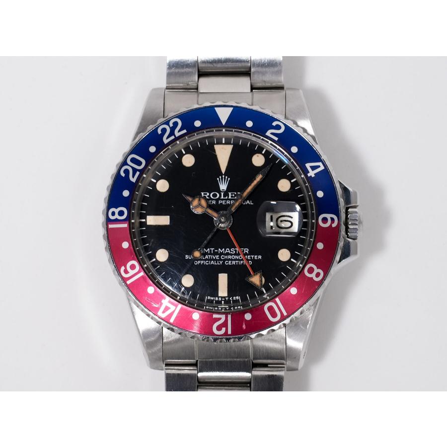 ロレックス GMTマスター Ref.1675 SS ブラック文字盤 | GMTマスター | 01