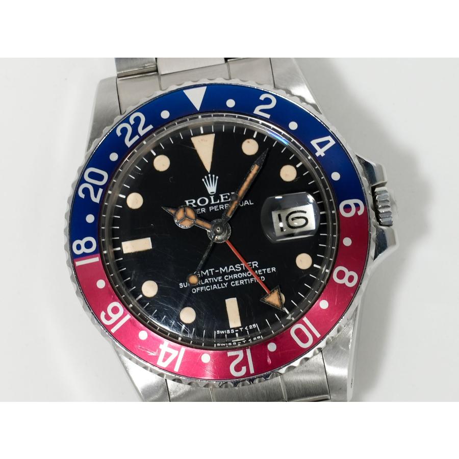 ロレックス GMTマスター Ref.1675 SS ブラック文字盤 | GMTマスター | 02
