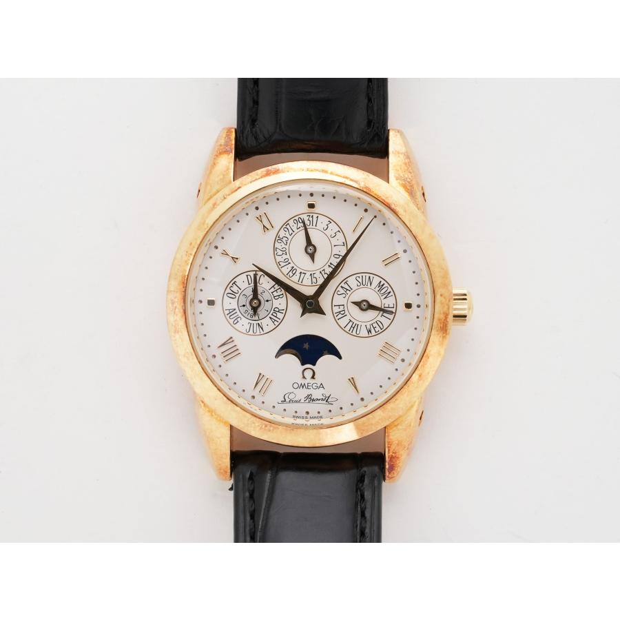 オメガ ルイ ブラン パーペチュアルカレンダー Ref.1750300 イエローゴールド シルバー文字盤 | OMEGA | 01
