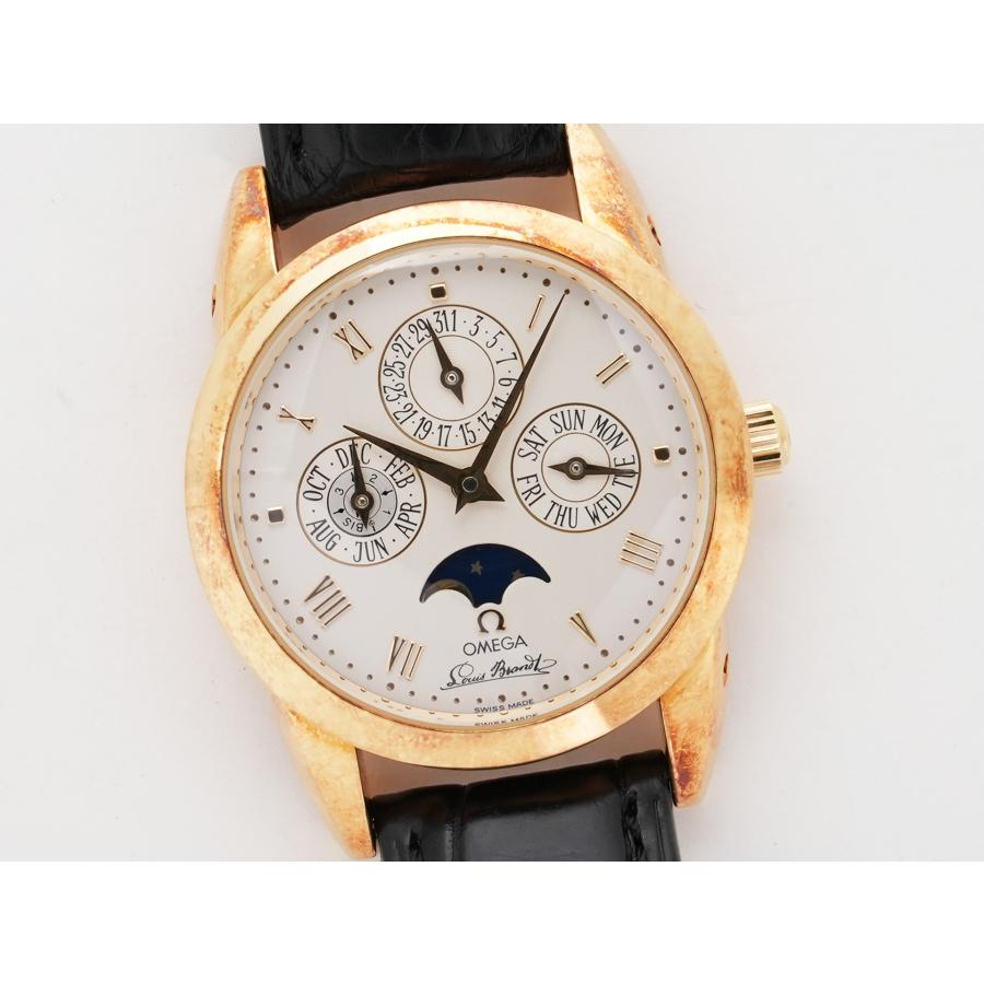オメガ ルイ ブラン パーペチュアルカレンダー Ref.1750300 イエローゴールド シルバー文字盤 | OMEGA | 02