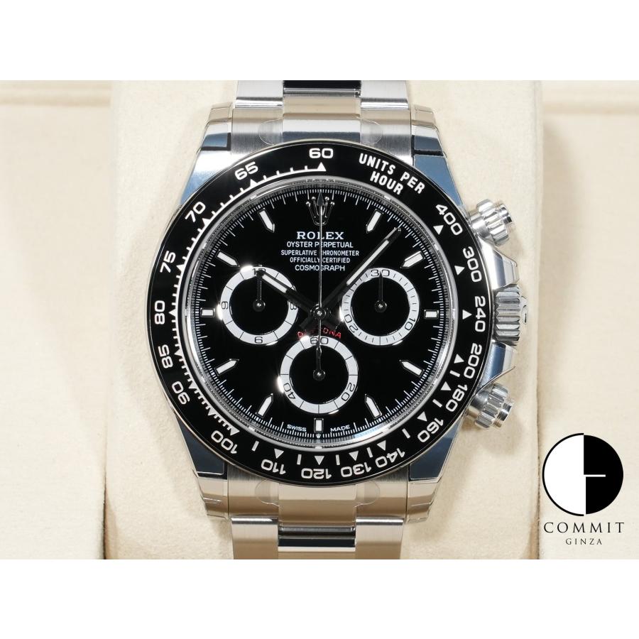 ロレックス デイトナ Ref.126500LN SS ブラック文字盤 | コスモグラフ デイトナ