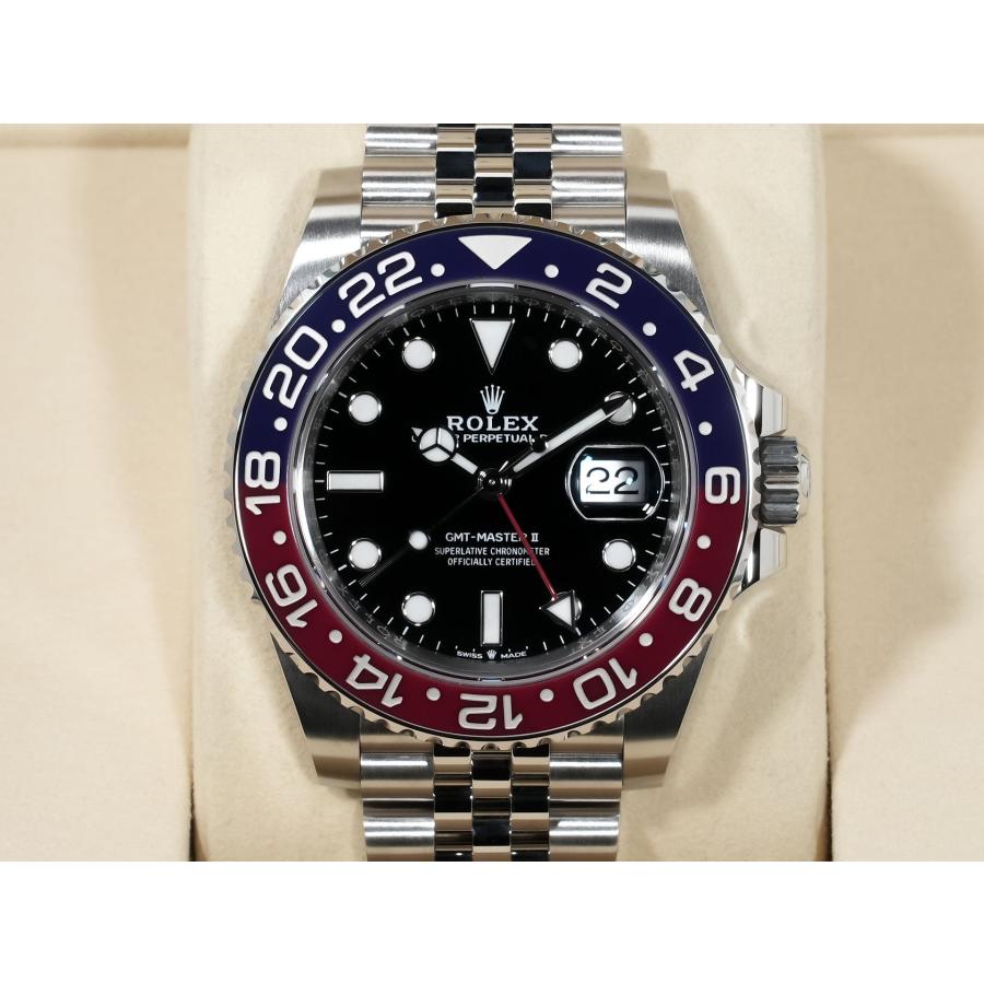 ロレックス GMTマスターII Ref.126710BLRO SS ブラック文字盤 ジュビリーブレスレット | GMTマスター | 01