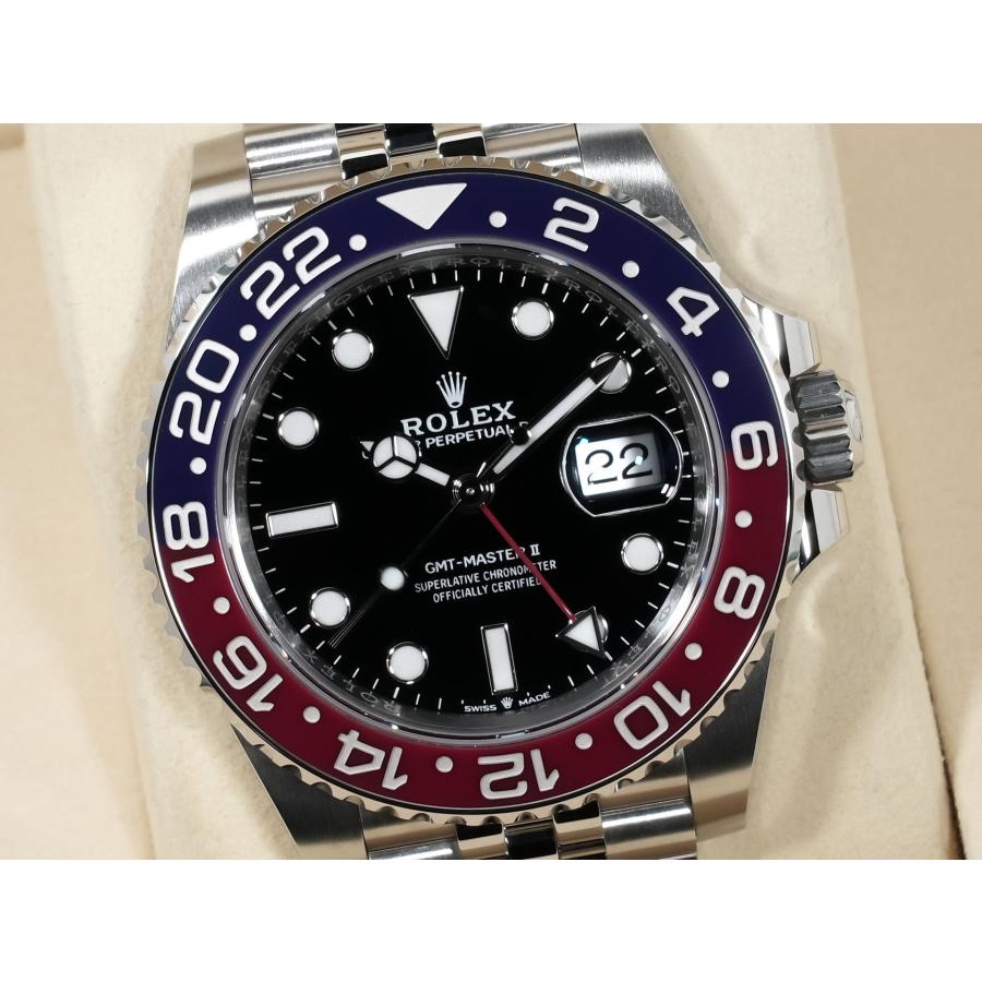 ロレックス GMTマスターII Ref.126710BLRO SS ブラック文字盤 ジュビリーブレスレット | GMTマスター | 02