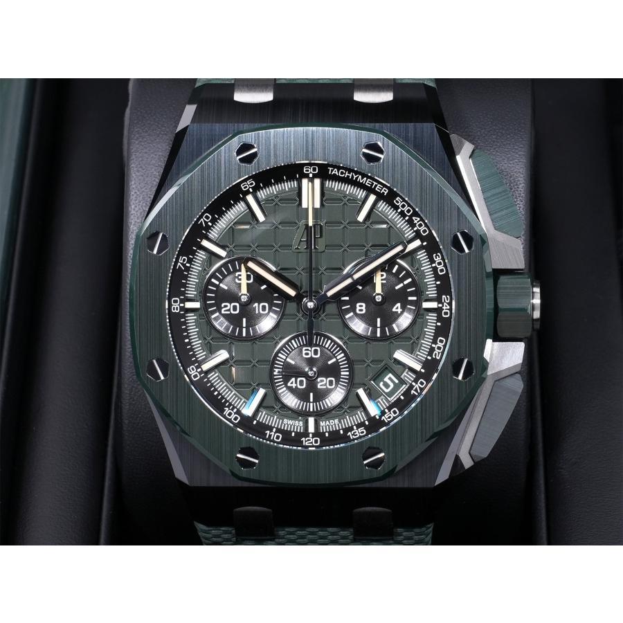 オーデマピゲ ロイヤルオーク オフショア クロノグラフ Ref.26420CE.OO.A063VE.01 ダークグリーン文字盤 | AUDEMARS PIGUET | 01