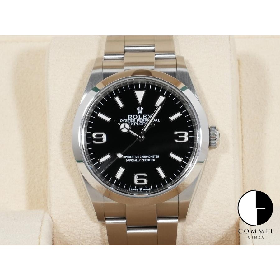 ロレックス エクスプローラー36 Ref.124270 SS ブラック文字盤 | エクスプローラー（ROLEX）