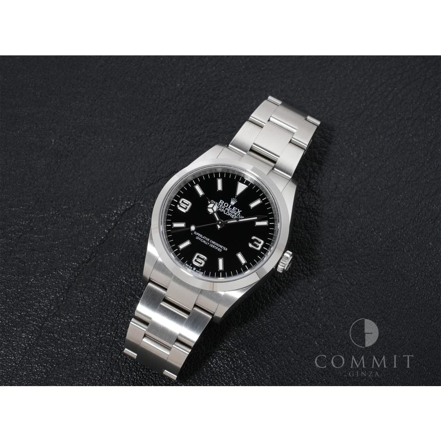 ロレックス エクスプローラー36 Ref.124270 SS ブラック文字盤 | エクスプローラー（ROLEX） | 10