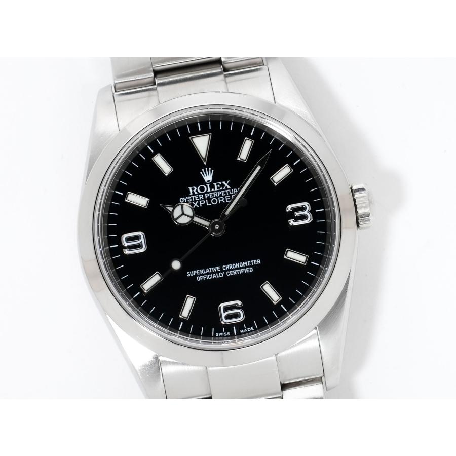 ロレックス エクスプローラーI Ref.114270 ステンレススチール ブラック文字盤 | エクスプローラー（ROLEX） | 02