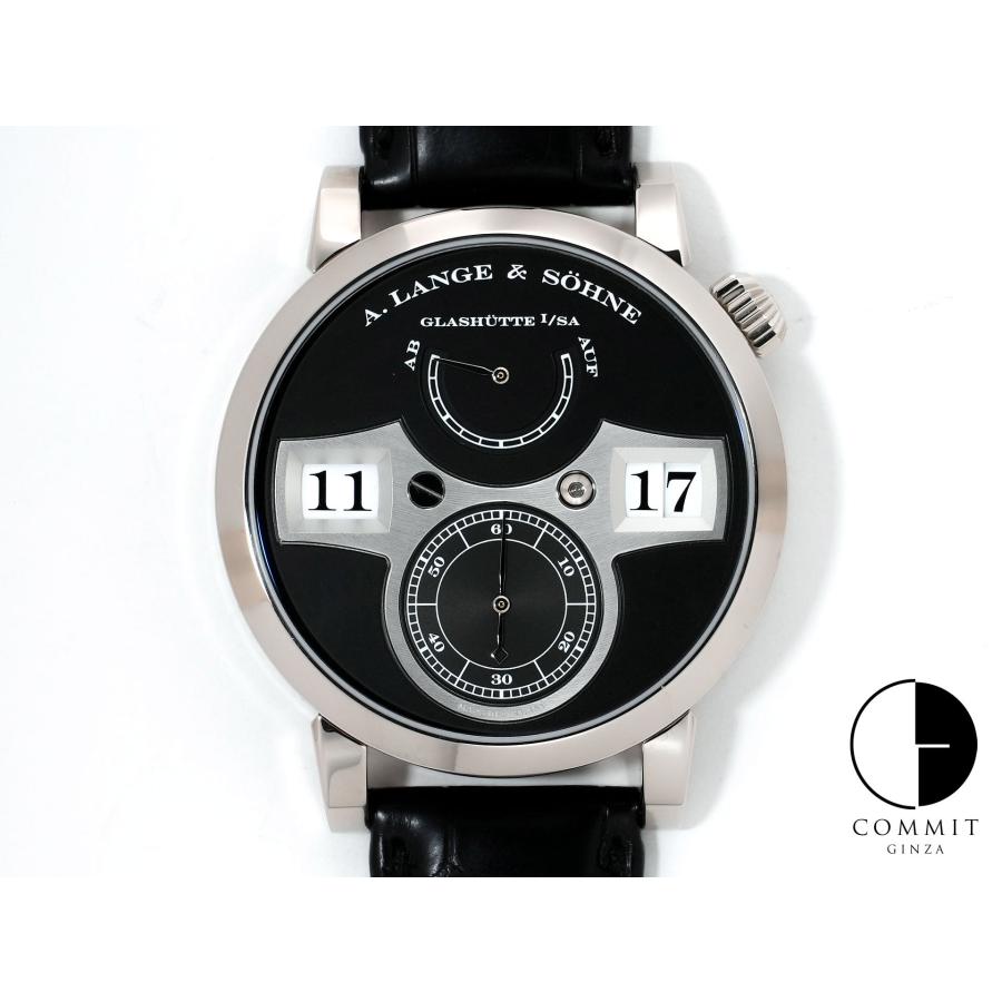 A.ランゲ＆ゾーネ ツァイトヴェルク Ref.140.029 ホワイトゴールド ブラック文字盤 | A. LANGE & SOHNE