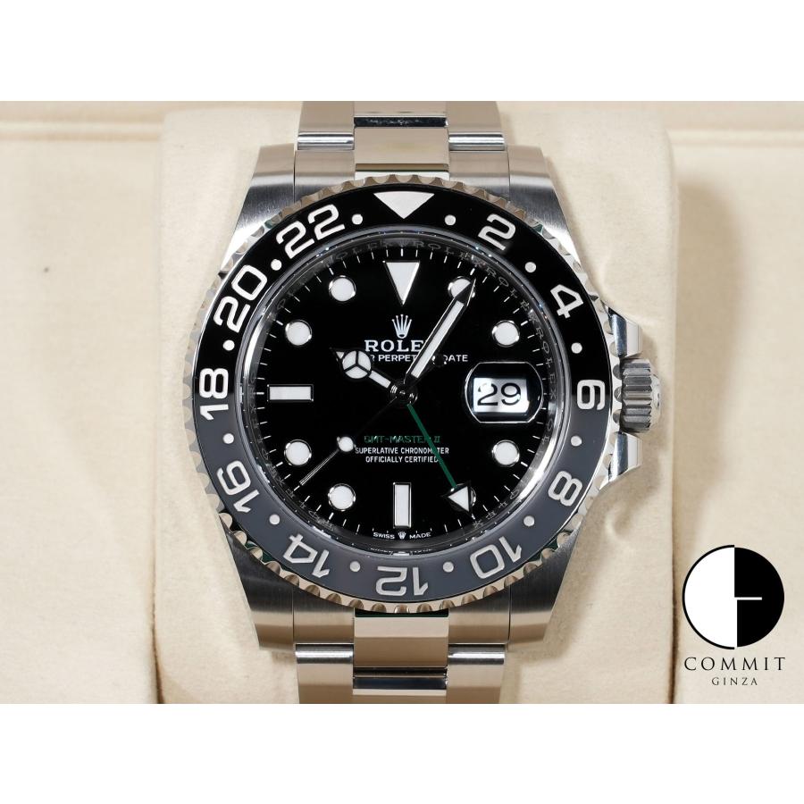 ロレックス GMTマスターII Ref.126710GRNR SS ブラック文字盤 オイスターブレスレット | GMTマスター
