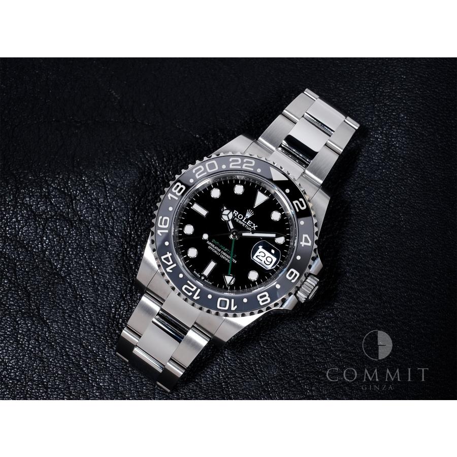 ロレックス GMTマスターII Ref.126710GRNR SS ブラック文字盤 オイスターブレスレット | GMTマスター | 10