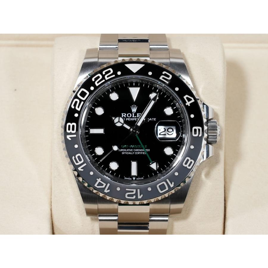 ロレックス GMTマスターII Ref.126710GRNR SS ブラック文字盤 オイスターブレスレット | GMTマスター | 01