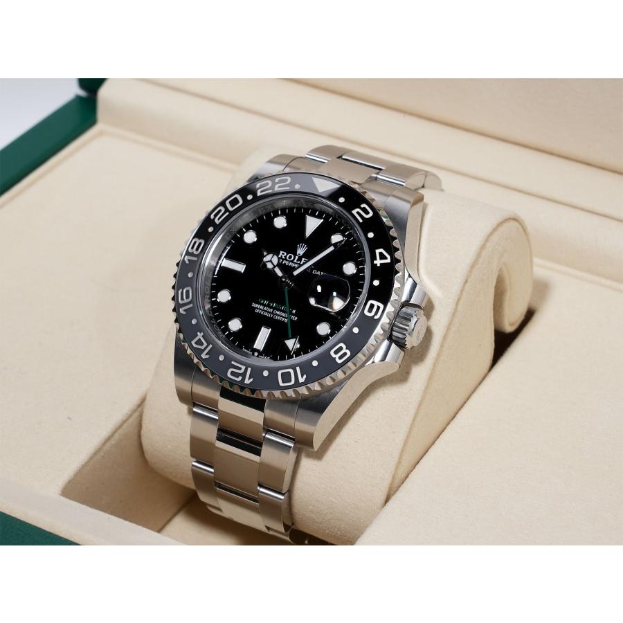 ロレックス GMTマスターII Ref.126710GRNR SS ブラック文字盤 オイスターブレスレット | GMTマスター | 03