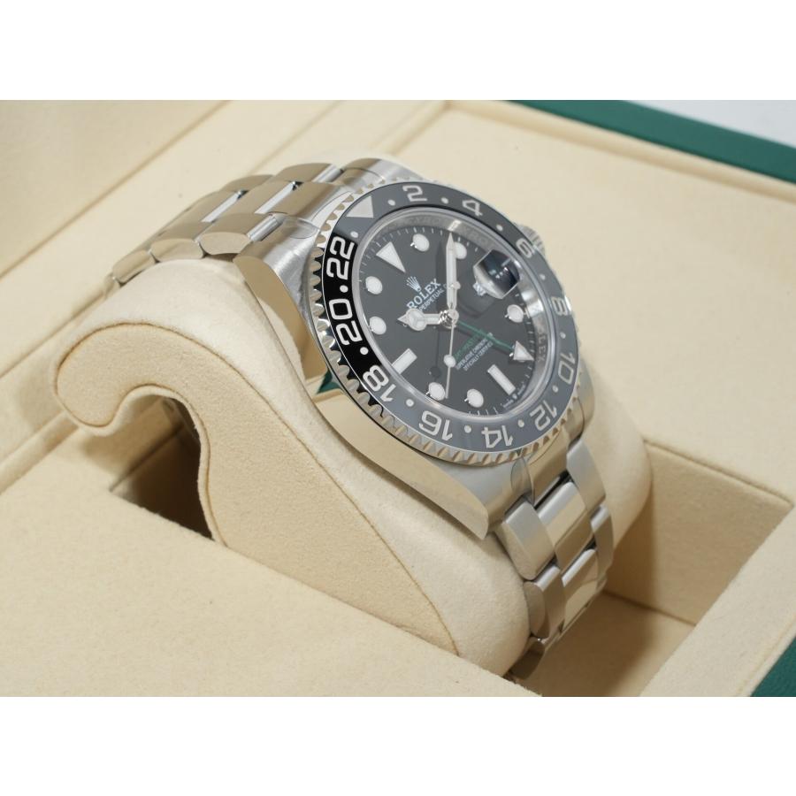 ロレックス GMTマスターII Ref.126710GRNR ステンレススチール ブラック文字盤 オイスターブレスレット | GMTマスター | 04