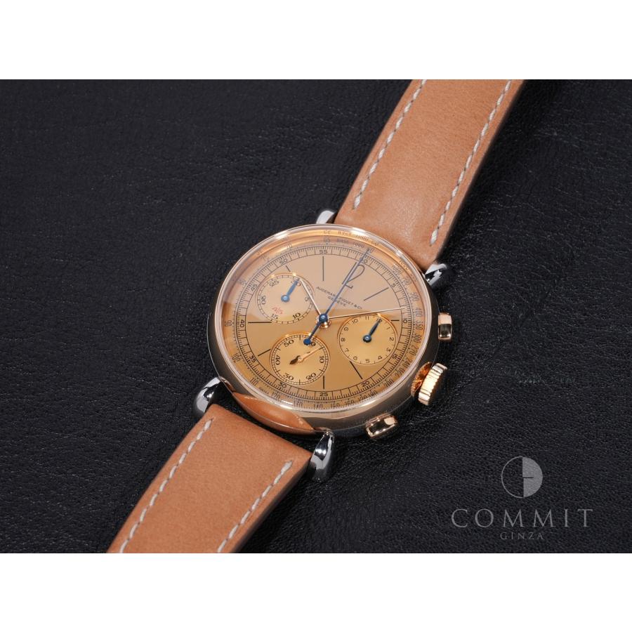 オーデマピゲ リマスター 01 クロノグラフ Ref.26595SR.OO.A032VE.01 ステンレススチール/ピンクゴールド イエローゴールドカラー文字盤 | AUDEMARS PIGUET | 10