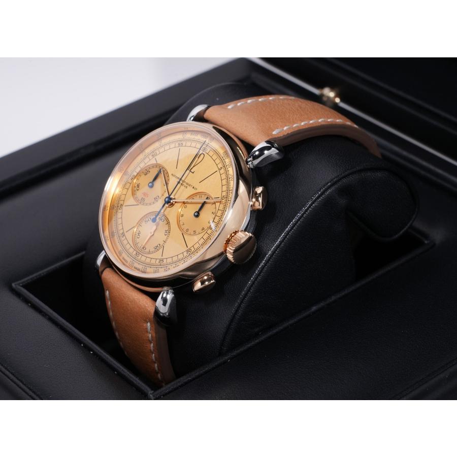 オーデマピゲ リマスター 01 クロノグラフ Ref.26595SR.OO.A032VE.01 ステンレススチール/ピンクゴールド イエローゴールドカラー文字盤 | AUDEMARS PIGUET | 03