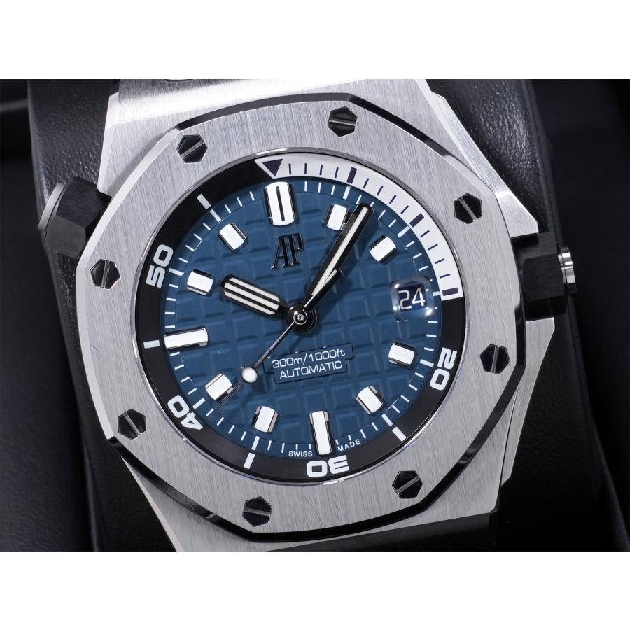 オーデマピゲ ロイヤルオーク オフショア ダイバー Ref.15720ST.OO.A027CA.01 SS ブルー文字盤 | AUDEMARS PIGUET | 02