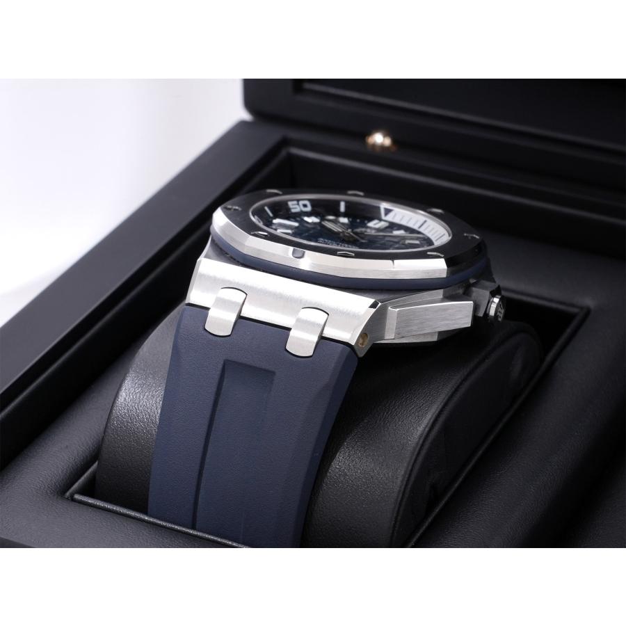 オーデマピゲ ロイヤルオーク オフショア ダイバー Ref.15720ST.OO.A027CA.01 SS ブルー文字盤 | AUDEMARS PIGUET | 05