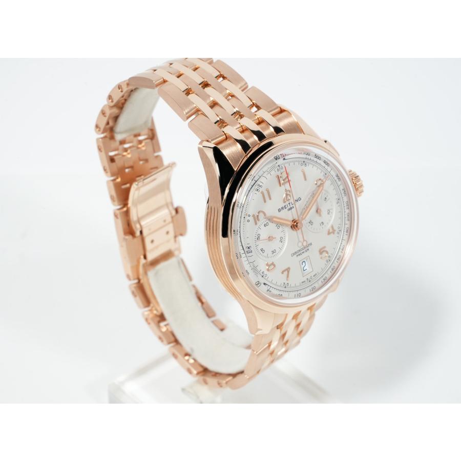 ブライトリング プレミエ B01 クロノグラフ 42 Ref.RB0145371G1R1 レッドゴールド シルバー文字盤 | ブライトリング | 04