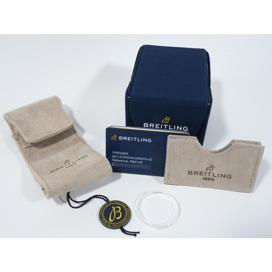 ブライトリング プレミエ B01 クロノグラフ 42 Ref.RB0145371G1R1 レッドゴールド シルバー文字盤 | ブライトリング | 07