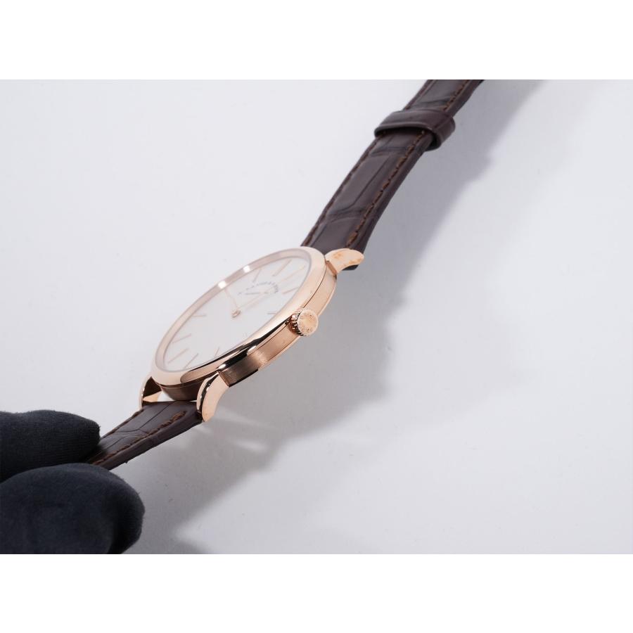 A.ランゲ＆ゾーネ サクソニア フラッハ Ref.201.033 18KPG シルバー文字盤 | A. LANGE & SOHNE | 03