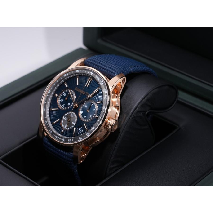 オーデマピゲ CODE 11.59 バイ オーデマ ピゲ クロノグラフ Ref.26393OR.OO.A348KB.01 ピンクゴールド ナイトブルー文字盤 | AUDEMARS PIGUET | 03