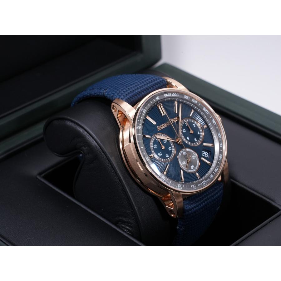 オーデマピゲ CODE 11.59 バイ オーデマ ピゲ クロノグラフ Ref.26393OR.OO.A348KB.01 ピンクゴールド ナイトブルー文字盤 | AUDEMARS PIGUET | 04