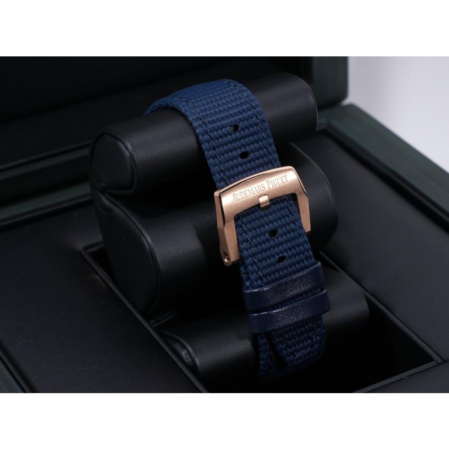 オーデマピゲ CODE 11.59 バイ オーデマ ピゲ クロノグラフ Ref.26393OR.OO.A348KB.01 ピンクゴールド ナイトブルー文字盤 | AUDEMARS PIGUET | 06