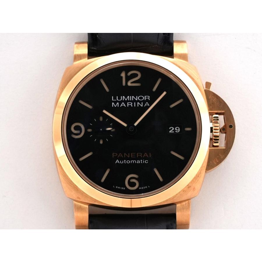 パネライ ルミノール マリーナ Ref.PAM01115 18KYG ブラック文字盤 | OFFICINE PANERAI | 01