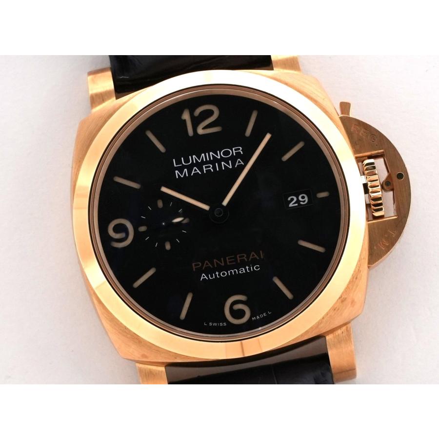 パネライ ルミノール マリーナ Ref.PAM01115 18KYG ブラック文字盤 | OFFICINE PANERAI | 02